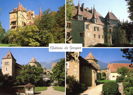 Château de Gorgier postcard